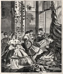 A háború – Határok készítése az önkénteseknek, 1861.