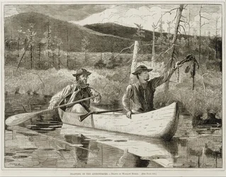 „Csapdázás az Adirondack-hegységben”