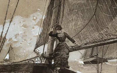 Vitorlás lány, 1880