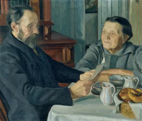 a művész szülei