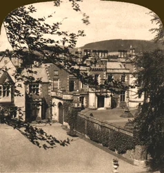 Abbotsford, Sir Walter Scott otthona, Skócia, 1896.