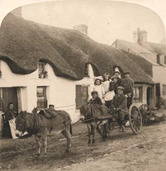 Egy ír falu festői élete és szokásai, Írország, 1901.