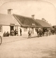 Robert Burns szülőhelye, Ayr, Skócia, 1896.