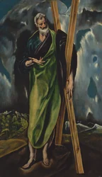 Szent András, kb. 1610.