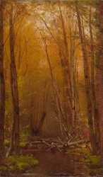 A Catskills nyírfai, kb. 1875.