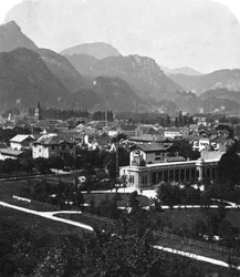 Bad Reichenhall, Bajorország, Németország, 1900.