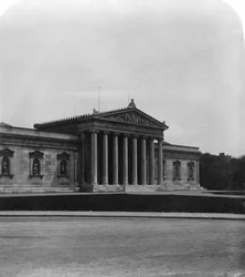 A Glyptothek, München, Németország, 1900-as évek.