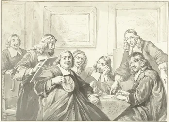 A haarlemi Szent Lukács céh felügyelői, 1675.