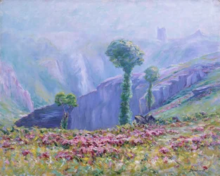 „Nyári köd, La Creuse völgye”, 1880-1940