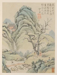 Album of Seasonal Landscapes, Leaf A előző levél 4, 1668.