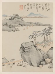 Album of Seasonal Landscapes, Leaf C (előző levél 6)