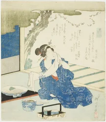 Nyári köntösök (Natsugoromo), az "A tömjén összehasonlítása (Takimono awase)" sorozatból