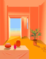 Interiors 1, 2020 (digitális)