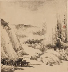 Folyami táj, 1667