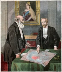 Entente cordiale: Paul Cambon és Robert Gascoyne-Cecil, Lord Salisbury