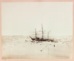 George Nares kapitány (1831-1915) sarkvidéki expedíciója (1875-1876): Floeberg Beach, figyelmeztetés a téli negyedekben