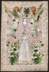 Elsőáldozás, 1920 körül (illusztráció)