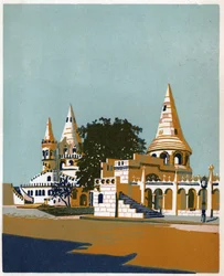 Halászbástya, Budapest, 1930 körül