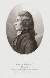 Joseph Louis Proust francia kémikus, 1795