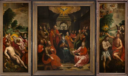 Plébániatemplom (Parochiekerk Sint-Maarten). Belső. Kápolna (Sint-Annakapel,).