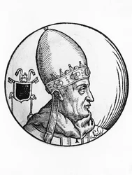 IV. Benedek portréja (meghalt 903-ban)