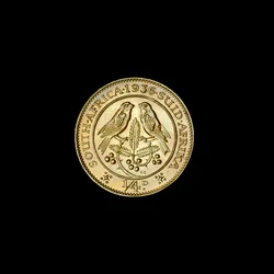 Dél-afrikai negyed penny érme (Farthing), 1936 (fotó)