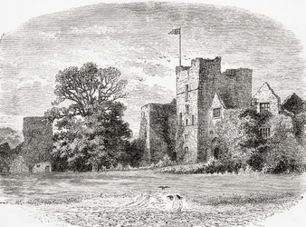 A Nagy torony, a Ludlow-kastély