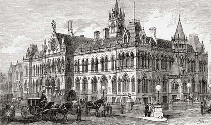 A Manchester Assize Courts, Manchester, Anglia