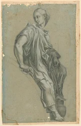 A phrygian Sybil Raphael freskójáról a St. Maria della Pace-ben