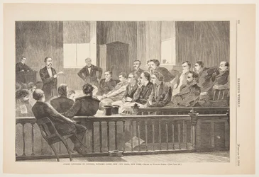 Ügyvédet hallgató esküdtek, Legfelsőbb Bíróság, New City Hall, New York