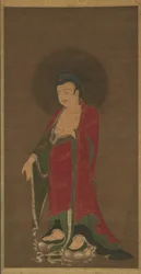 Buddha Amitabha leereszkedik az Ő Tiszta Földjéről