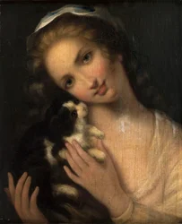 Francia: Jeune fille au chat