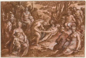 Marsyas lenyúzása, c. 1570-1605.