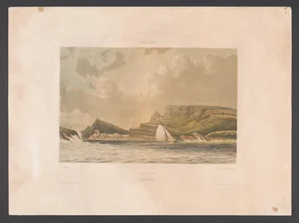 Caracas-öböl Curacao. Caraccas-öböl (cím az objektumon) Nyugat-India (sorozat címe a tárgyon) Kilátások Hollandia Nyugat-Indiájáról (sorozat címe)