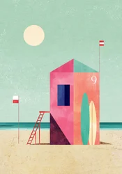 9-es számú strandkabin