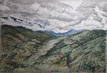 A VENEZUELAI ANDOK - VENEGARA EDO FALU. TACHIRA