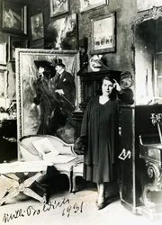 Emilia Cardona Boldini a Falconierában, Giovanni Boldini felesége