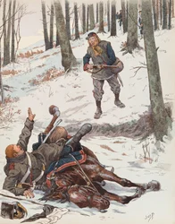 Jacques Marie Gaston Onfroy de Bréville, más néven JOB (1858-1931) - A moblot (a Mozgó Nemzeti Gárda katonája az 1870-es háború idején), magángyűjtemény