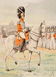 Jacques Marie Gaston Onfroy de Breville a munkahelyén (1858-1931) – A francia csapatok mindenkori felszerelése: Svájci Királyi Gárda tisztje, Magángyűjtemény
