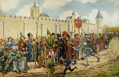Szeptember 14-én áttekintette XI. francia Lajos, akit a Megfontoltnak (1423-1483) neveznek.